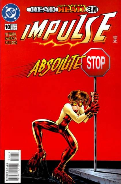 Impulse #10 comic cover