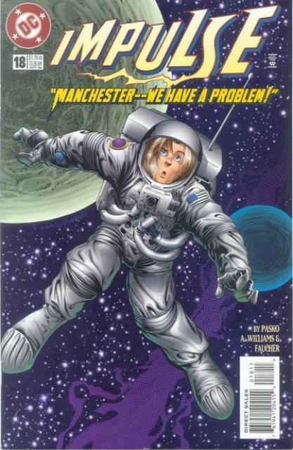 Impulse #18 comic cover