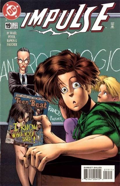 Impulse #19 comic cover