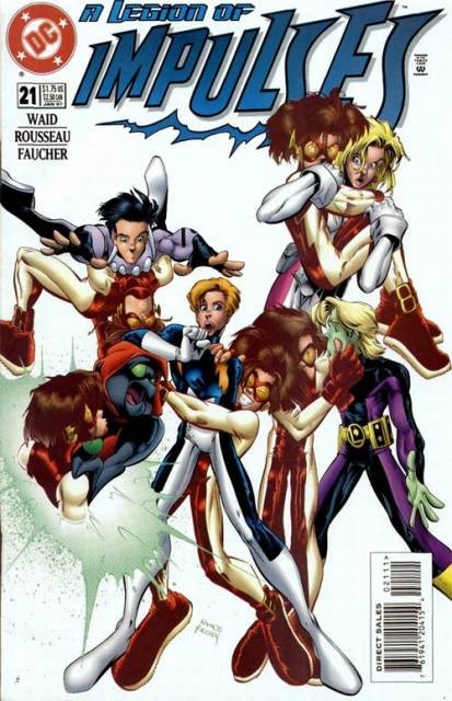 Impulse #21 comic cover