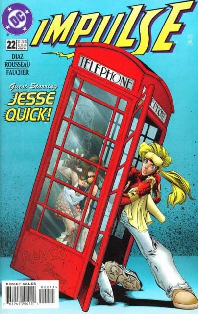 Impulse #22 comic cover