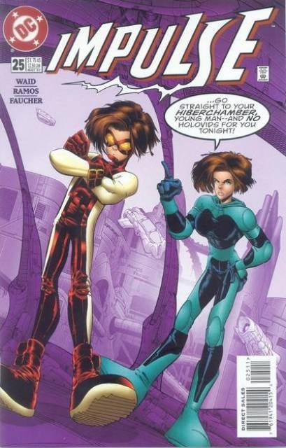 Impulse #25 comic cover