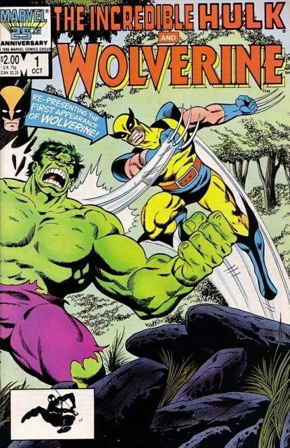 Incredible Hulk and Wolverine #1 comic cover