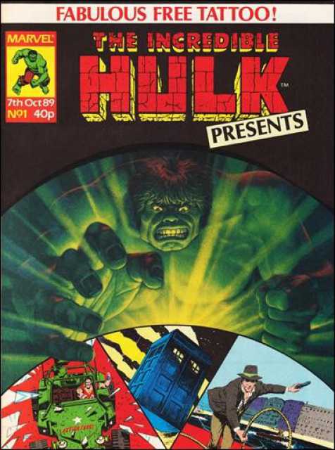 Incredible Hulk Presents #1 comic cover