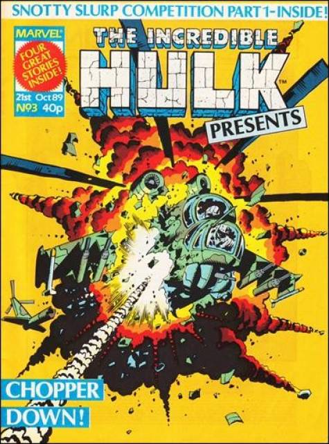 Incredible Hulk Presents #3 comic cover