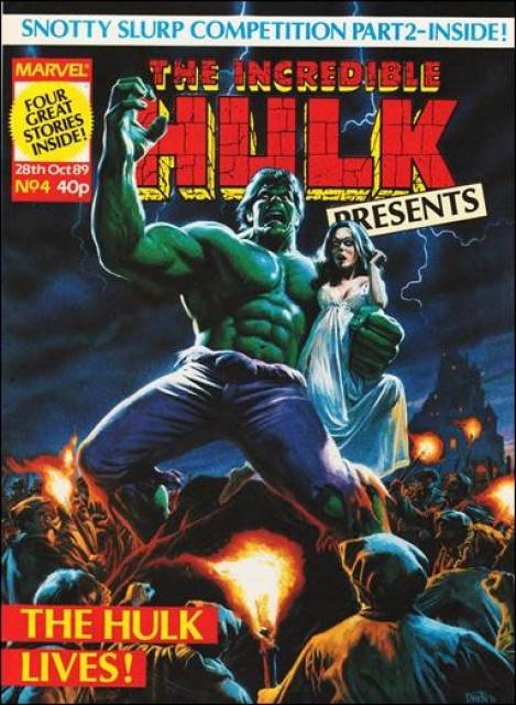 Incredible Hulk Presents #4 comic cover