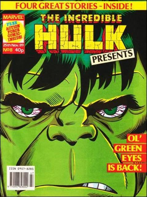 Incredible Hulk Presents #8 comic cover