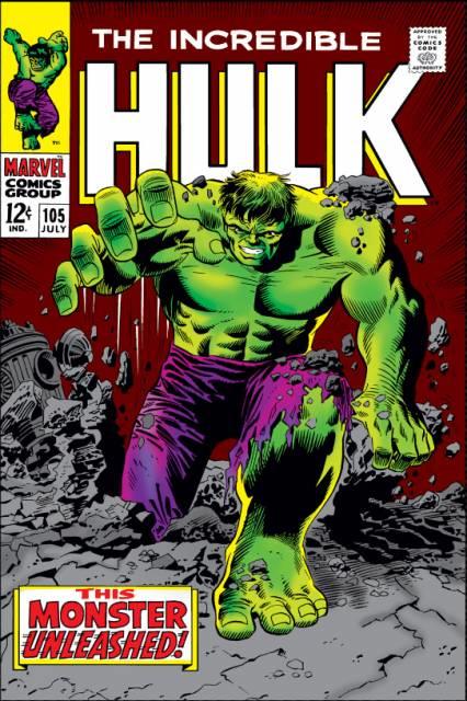 Incredible Hulk Vol 2 #105 comic cover