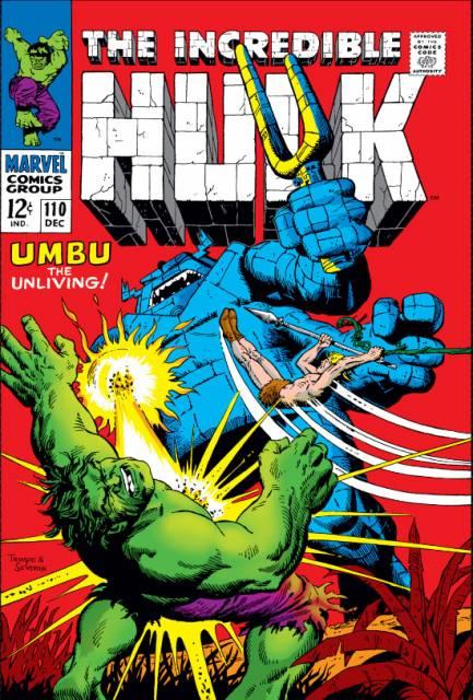 Incredible Hulk Vol 2 #110 comic cover