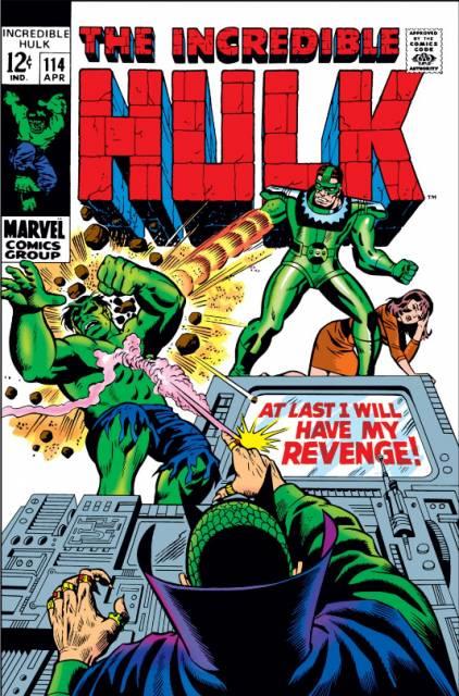 Incredible Hulk Vol 2 #114 comic cover