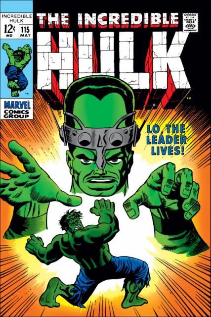 Incredible Hulk Vol 2 #115 comic cover