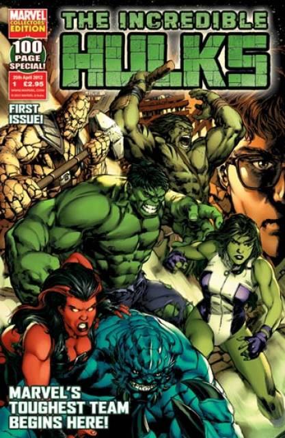 Incredible Hulks #1 comic cover