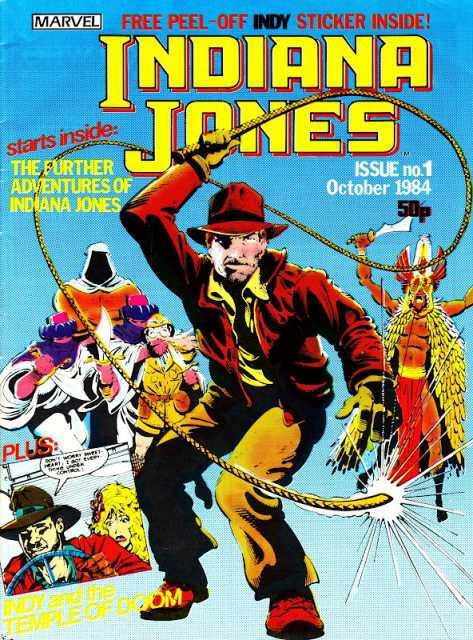 Indiana Jone #1 comic cover