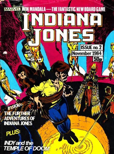 Indiana Jone #2 comic cover