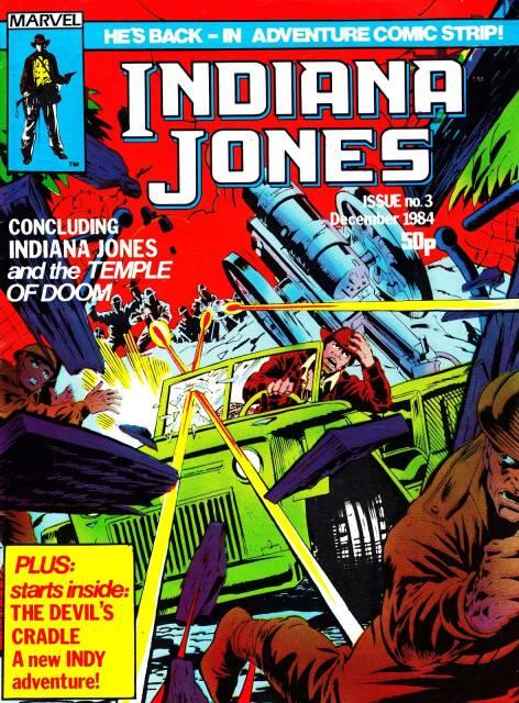 Indiana Jone #3 comic cover