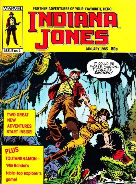 Indiana Jone #4 comic cover