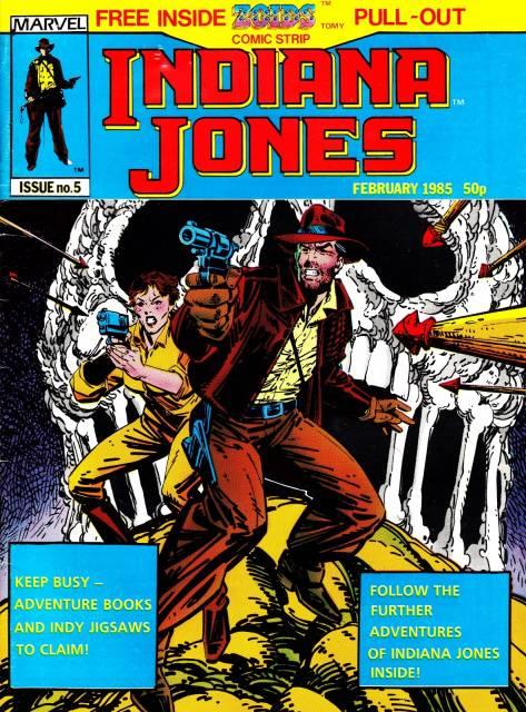 Indiana Jone #5 comic cover