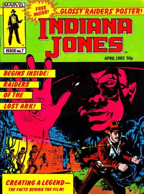 Indiana Jone #7 comic cover