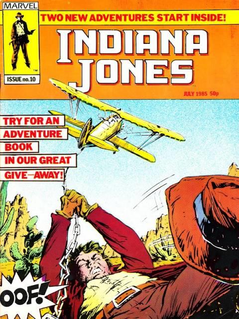 Indiana Jone #10 comic cover