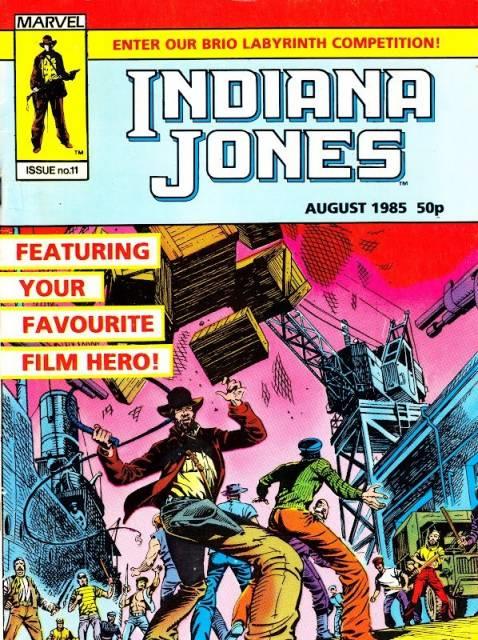 Indiana Jone #11 comic cover