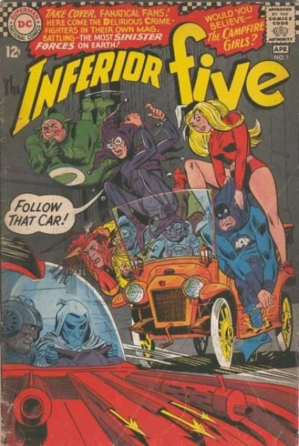 Inferior Five #1 comic cover