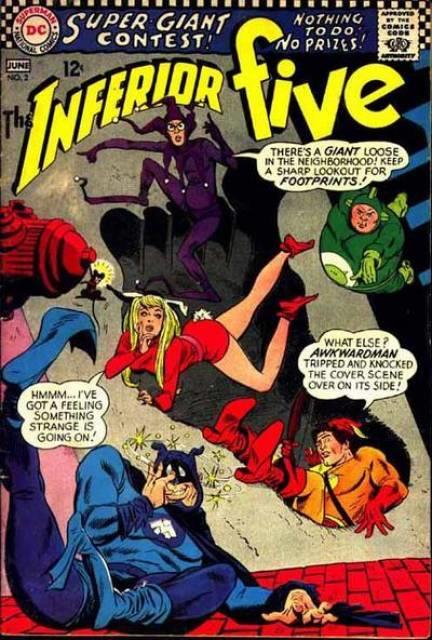 Inferior Five #2 comic cover