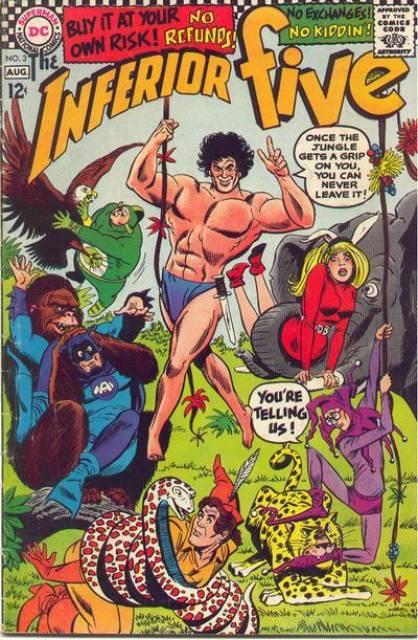 Inferior Five #3 comic cover