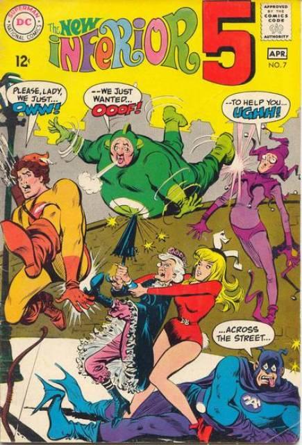 Inferior Five #7 comic cover