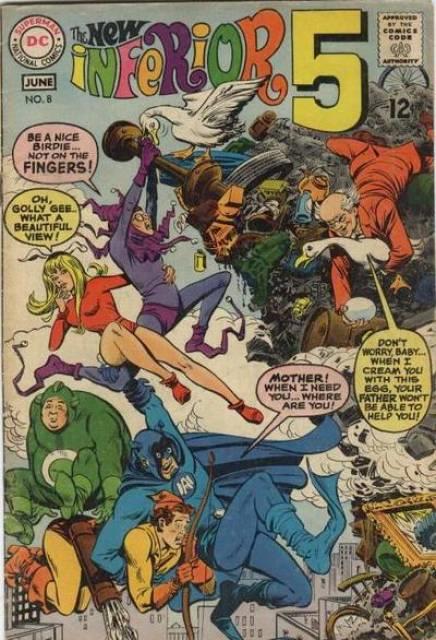 Inferior Five #8 comic cover