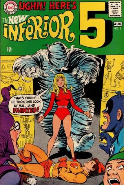 Inferior Five #9 comic cover