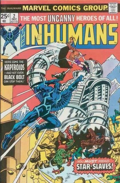 Inhumans #2 comic cover