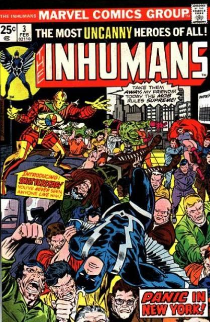 Inhumans #3 comic cover