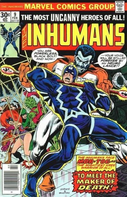 Inhumans #9 comic cover