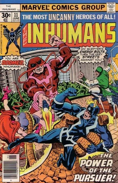 Inhumans #11 comic cover