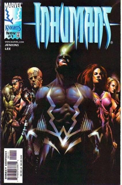 Inhumans Vol 2 #1 comic cover