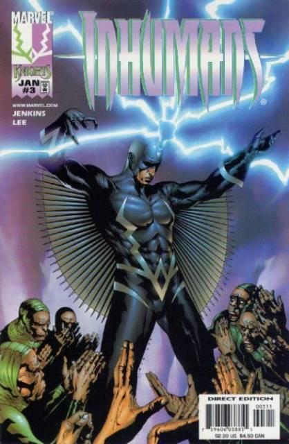 Inhumans Vol 2 #3 comic cover