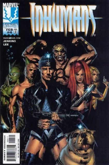 Inhumans Vol 2 #4 comic cover