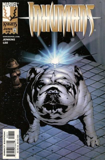 Inhumans Vol 2 #8 comic cover