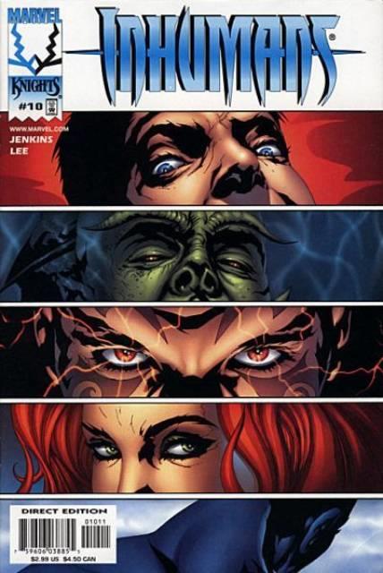 Inhumans Vol 2 #10 comic cover