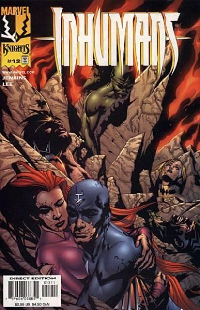 Inhumans Vol 2 #12 comic cover
