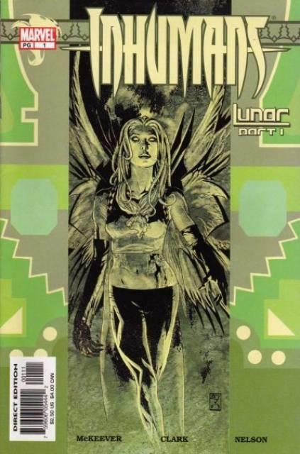 Inhumans Vol 3 #1 comic cover