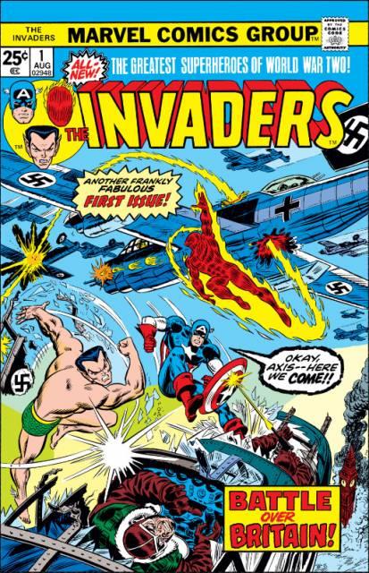 Invaders #1 comic cover