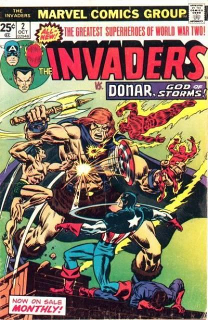 Invaders #2 comic cover