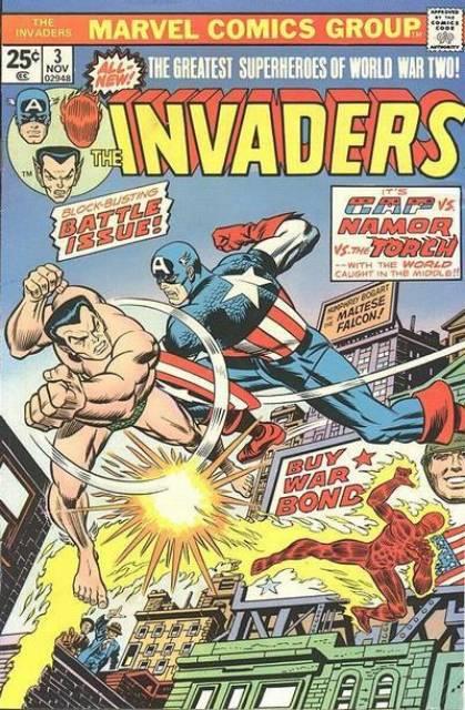 Invaders #3 comic cover