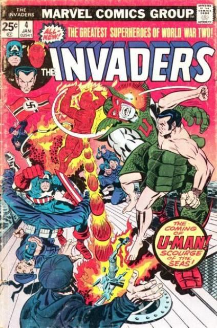 Invaders #4 comic cover