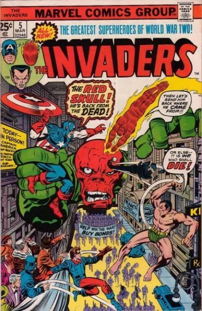 Invaders #5 comic cover