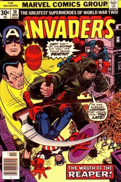 Invaders #10 comic cover