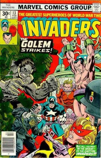 Invaders #13 comic cover