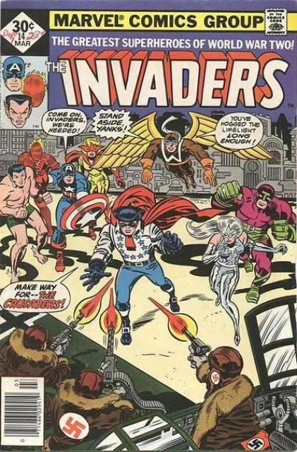 Invaders #14 comic cover