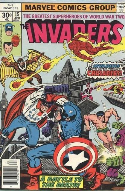 Invaders #15 comic cover